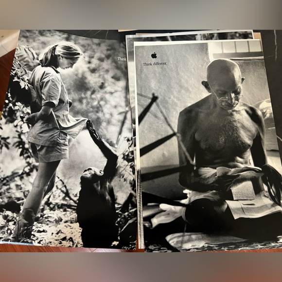 FULL SET of 1998 Apple “Think Different” Posters with original box and paperwork - Picture 7 of 10